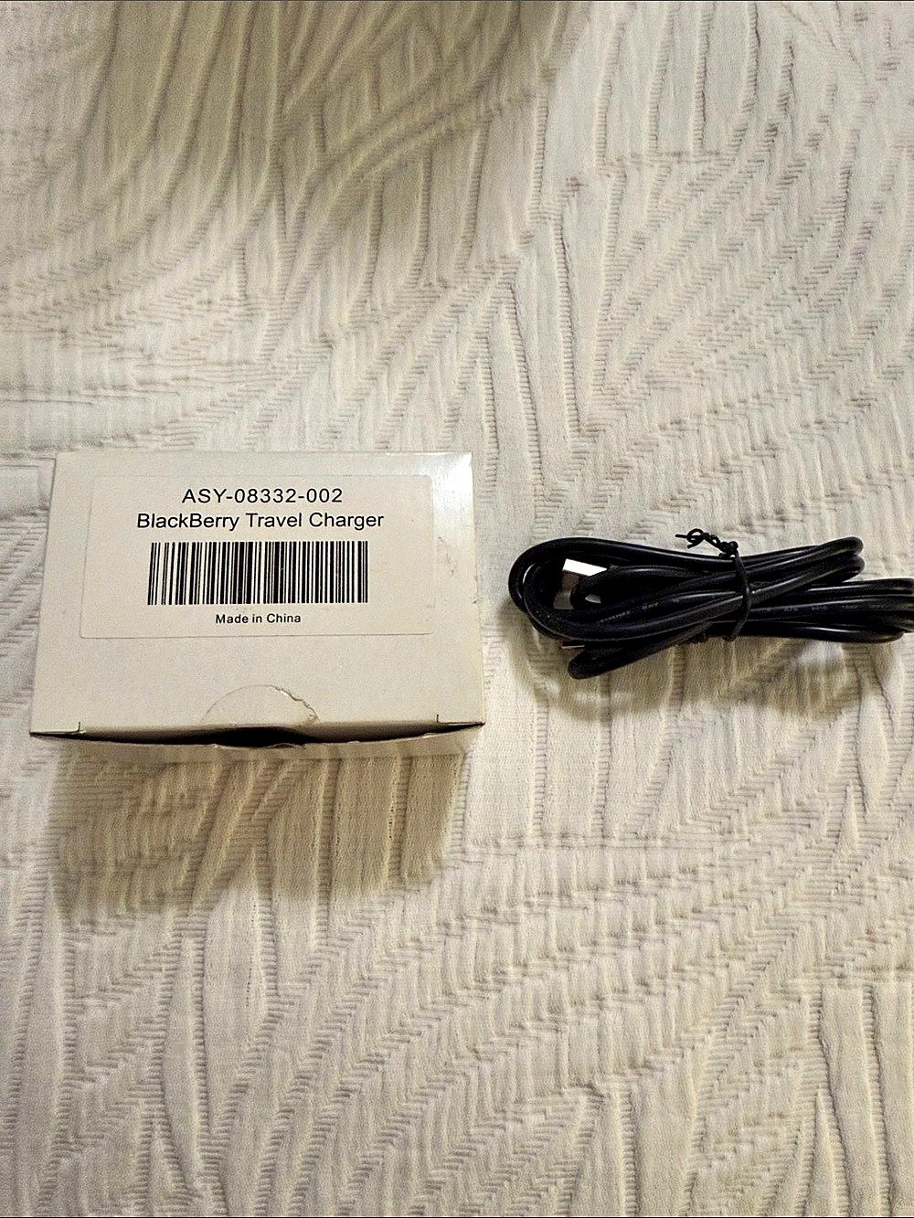 BlackBerry Travel Charger Black